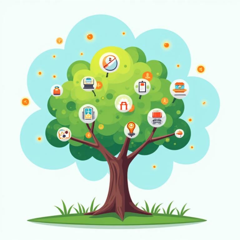 Educational Tree with Learning Games